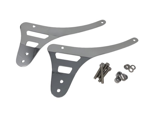 Montants sissy bar chromés - montants,