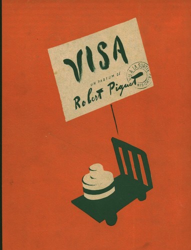 Publicité ancienne visa - publicité,