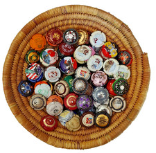 Lot de 120 capsules de champagne sans double