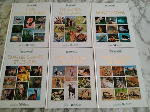 Collection livres vie sauvage - vie,