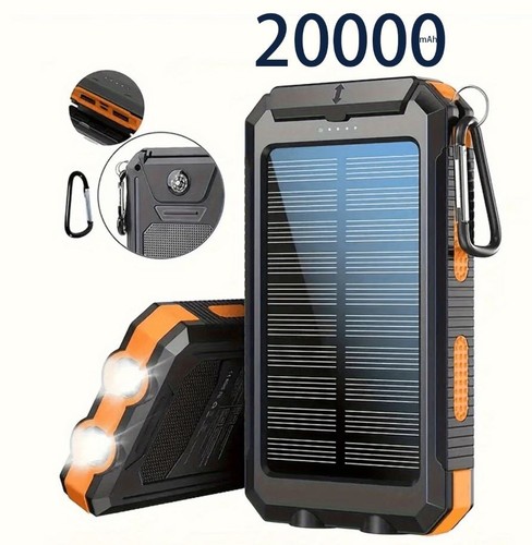 Batterie externe solaire - batterie,