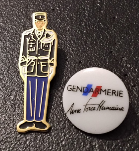 Pin lot 2 - lot, gendarmerie