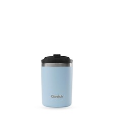 - Travel Mug Isotherme - Bleu Pastel 240ml - Thermo Café  Thé en Inox - 6h Ch...