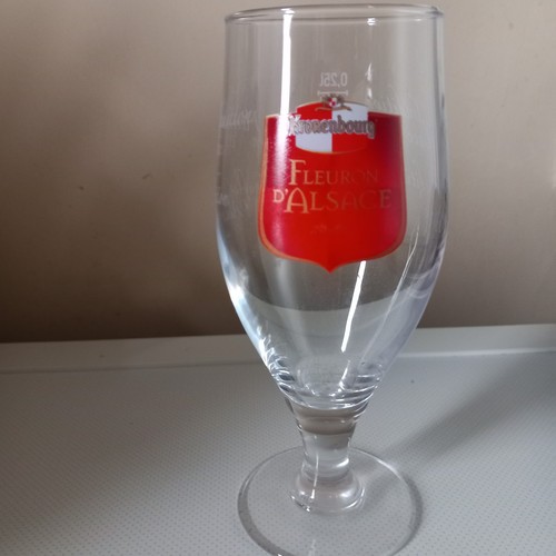 Verre 25cl biere fleuron - 25cl,