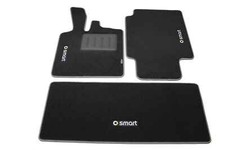 Tapis Moquette smart Fortwo W450 à Partir De 1998-2007 Set Avant + Coffre 14