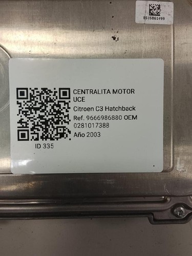 0281017388 boîtier moteur - , uce