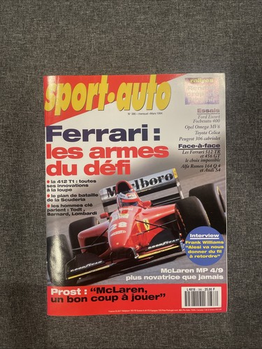 Magazine sport auto - magazine, n°386
