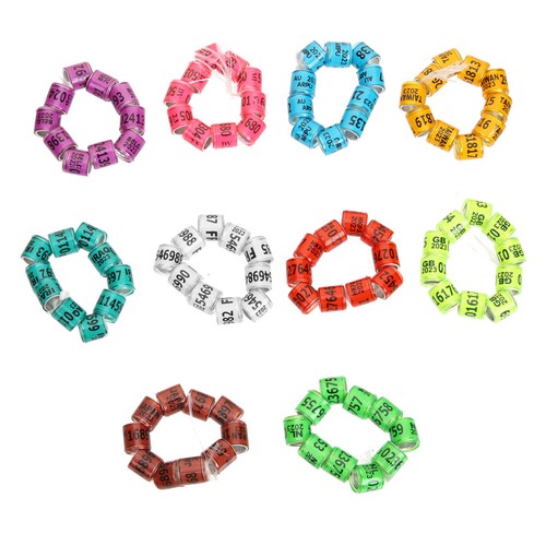 100 pcs bagues - 100,
