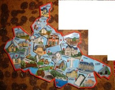 Série complète Puzzle Pays de Chateau-Gontier - Sud Mayenne