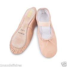 BLOCH Demi Pointe Bloch Cuir Semelle Entiere S0209L G NEUF Chausson DANSE Neuve