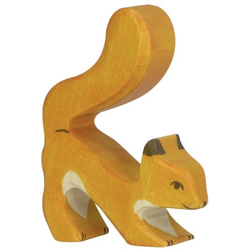 Holztiger ecureuil orange en - ecureuil,