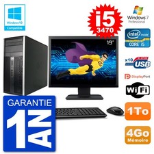 PC HP 6300 MT Ecran 19" Core