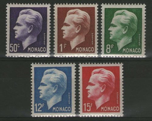 Monaco 344 348 - n°344/348, **