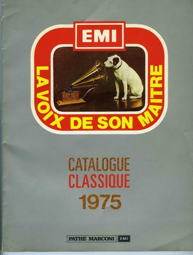 Catalogue disques classique - catalogue,