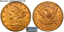 USA - 5 Dollars Liberty, 1891