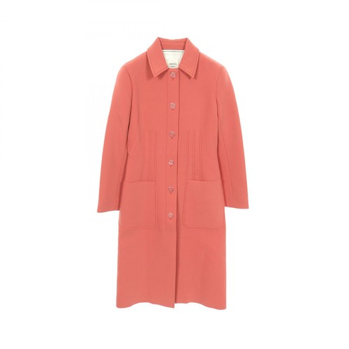 Manteau col inox bouton - , hermes