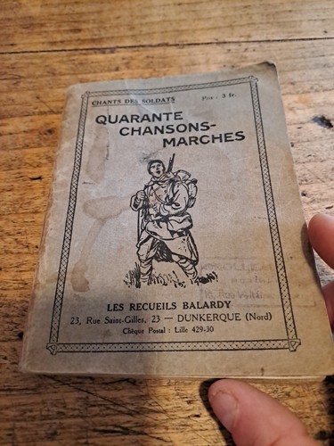 Livret chansons marche - chansons, de