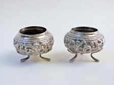 paire de salerons en argent