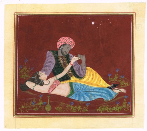 Indien peinture miniature un - indien,