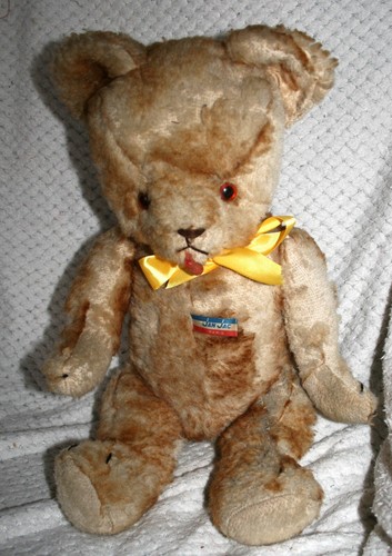 Adorable ours ancien mohair