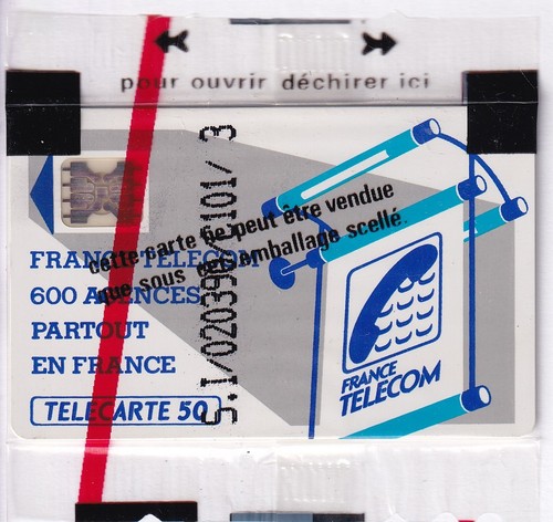 Variete telecarte logo 50u - telecarte,