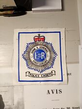 Ecusson école de police anglaise