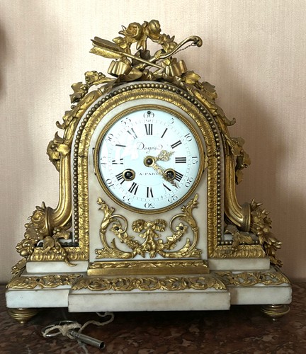 Pendule louis xvi - pendule, signée