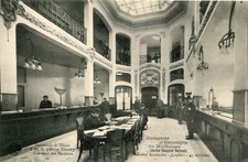 DIJON Comptoir d'Escompte Intérieur des Bureaux Le personnel Dos commercial