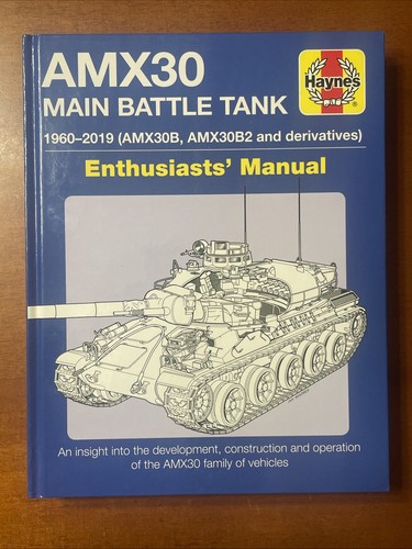 Amx30 mbt book manual amx30b - book, (amx30b