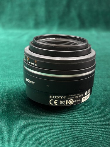 Objectif sony 50mm 1 - objectif,