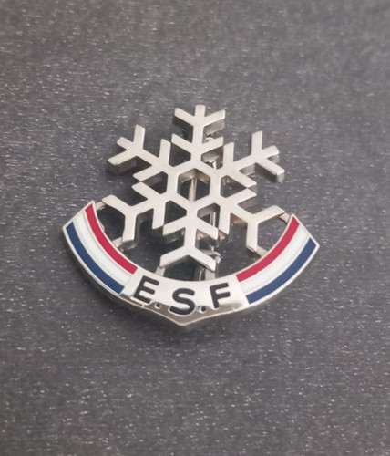 Broche flocon neige sans