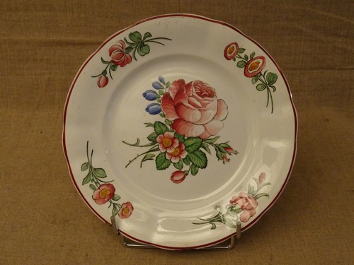 Ancienne assiette faïence - ancienne,