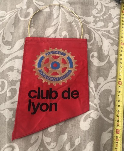 Ancien fanion rotary - rotary, club