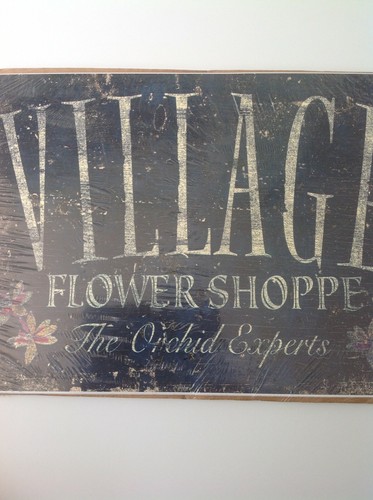Decal decor village - decal, flower