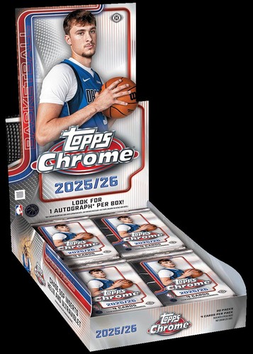Topps chrome nba hobby - hobby, box