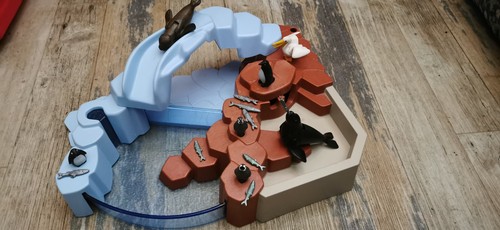 Playmobil enclos à pinguin - enclos,