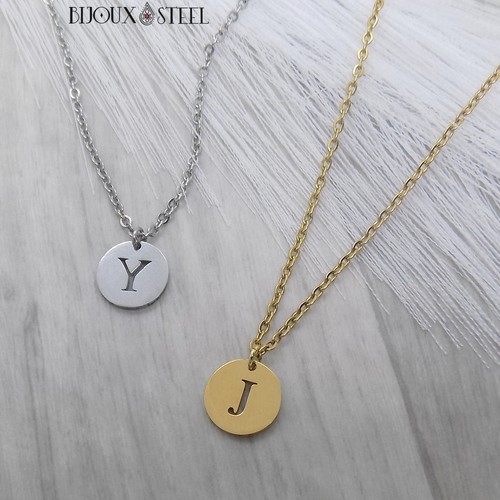 Collier pendentif médaille - pendentif,