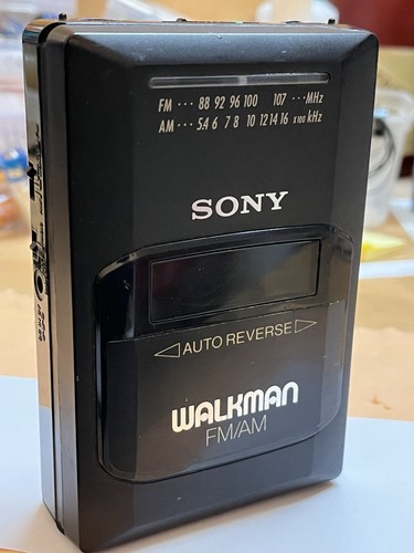 Sony portable radio cassette - radio,