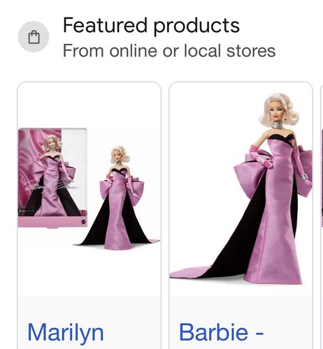 Mattel barbie marilyn - barbie,