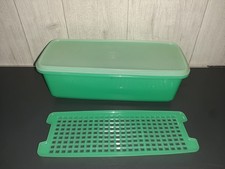 Tupperware Grande Boite Pochoir Poisson Long 37.5 Cm En Très Bon État 