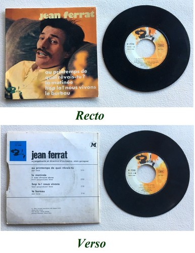 Jean ferrat disque super - jean,