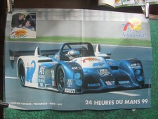 AFFICHE  24 HEURES DU MANS 1999 PORSCHE PESCAROLO