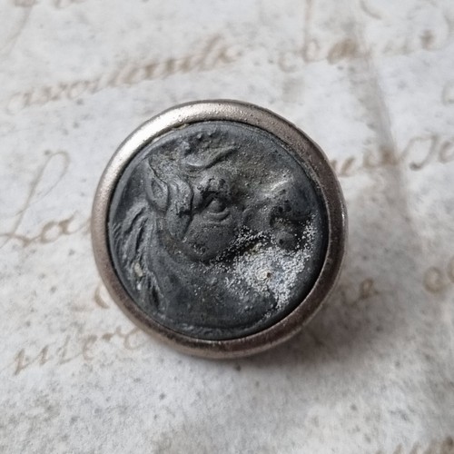 Bouton vénerie ancien - vénerie,