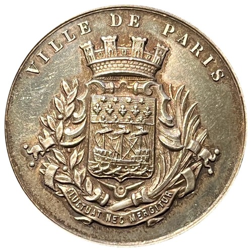 Médaille argent ville de - médaille,