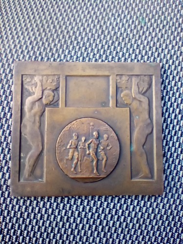 Médaille bronze signée - médaille,