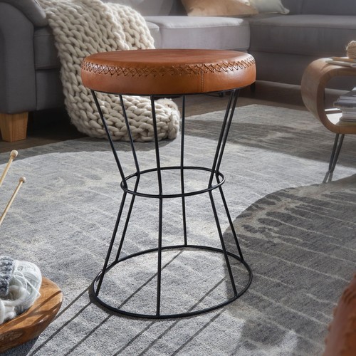 Finebuy tabouret métal cuir - finebuy,
