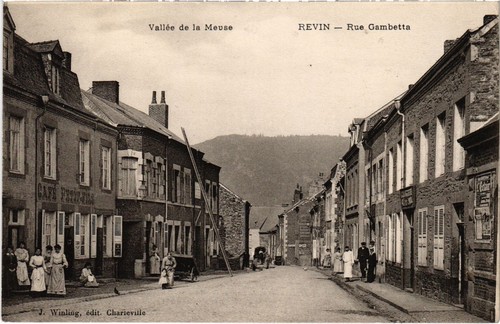 Cpa vallée meuse revin - vallée, de