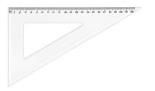 [956445-4] JPC Lot de 4 Equerres plastique 60° 13 cm