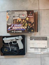 RARE BOITE TIME CRISIS G-con45 PISTOLET PLAYSTATION PS1 (SANS JEU)