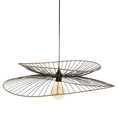 Lampe suspension déco métal - suspension, "métal
